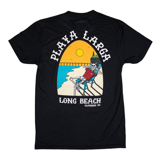 ADULT Playa Larga 2.0 Black Triblend T-Shirt