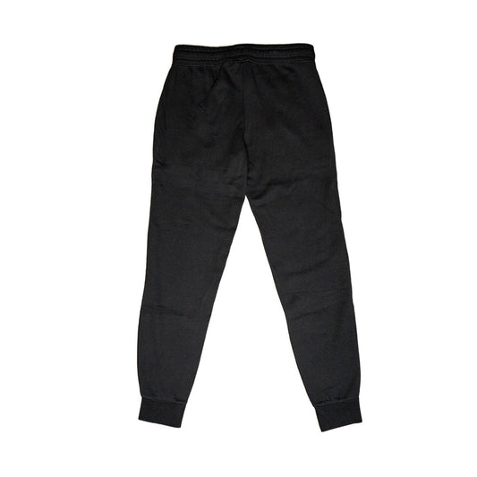 Women's Embroidered Cursive LB Black Joggers