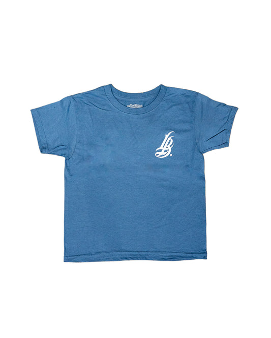 Long Beach Beach Vibes Youth Indigo T-Shirt