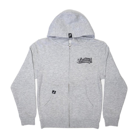 Cali Queen Youth Heather Grey Zip Up Hoodie