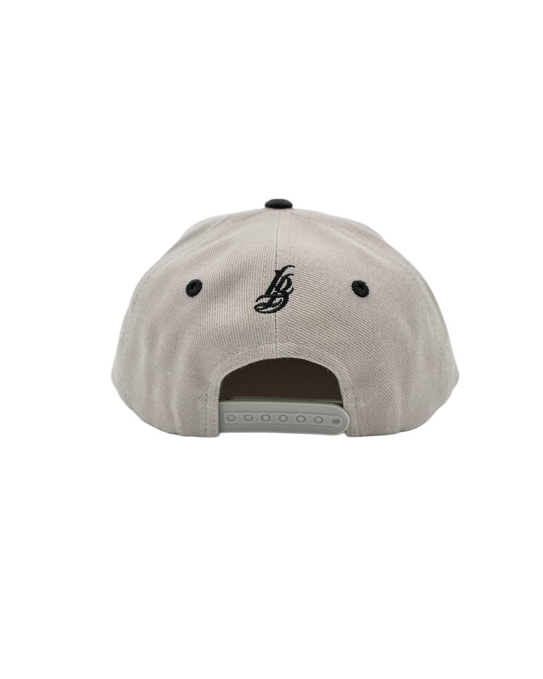 YOUTH Old English Grey & Black Snapback
