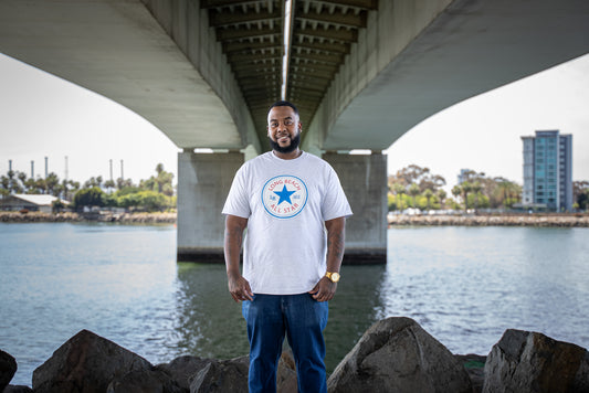 Long Beach All Star Men's Ash Grey T-Shirt