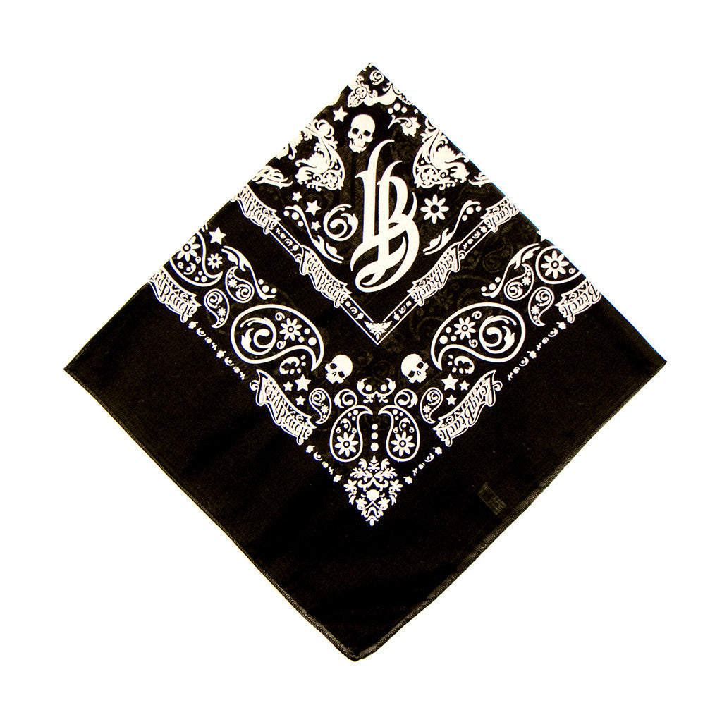Long Beach Black Bandana
