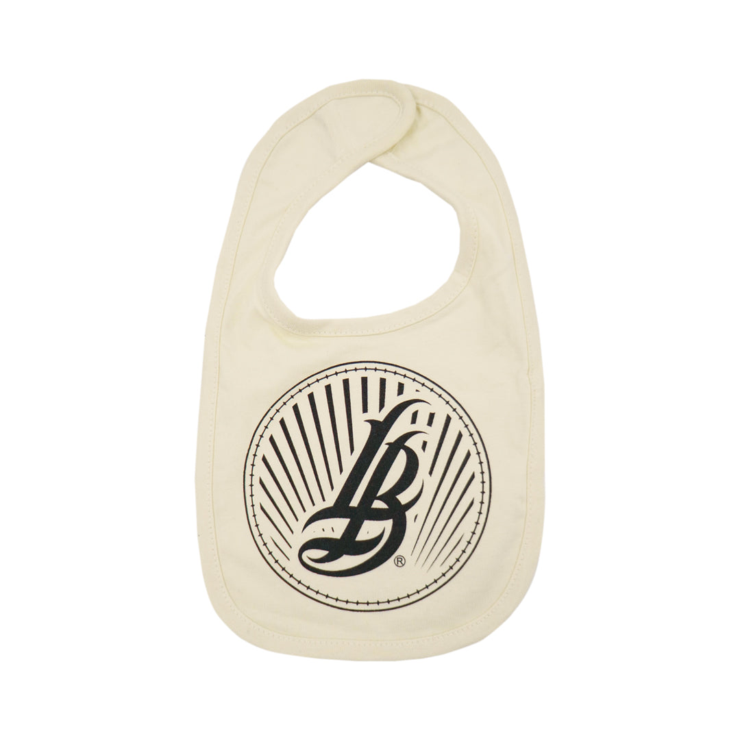 Cursive LB Sunset Natural Bib