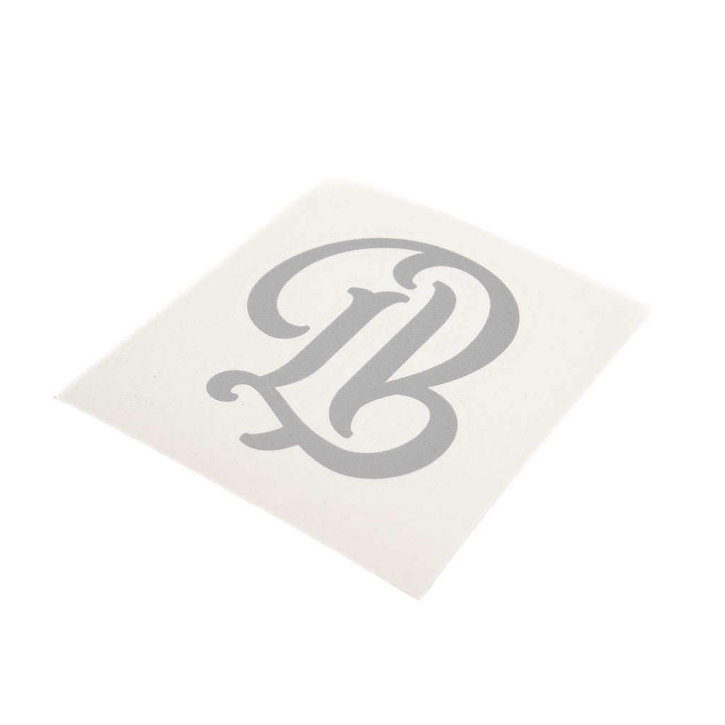 4” Legend LB Silver Sticker