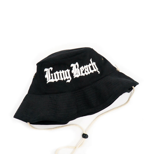 Old English Long Beach Black Fishing Hat
