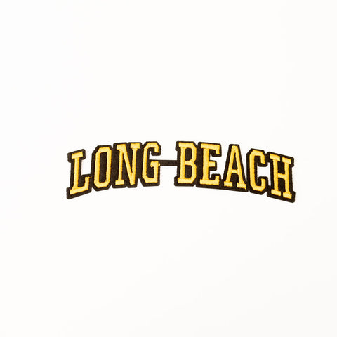 Collegiate Long Beach Gold Patch