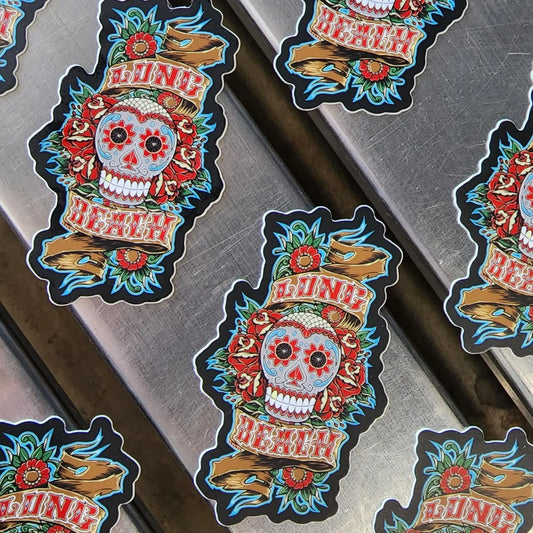 Sugar Skull Sticker