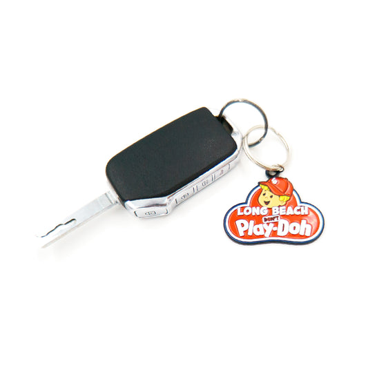 LB Don't Play Enamel Keychain