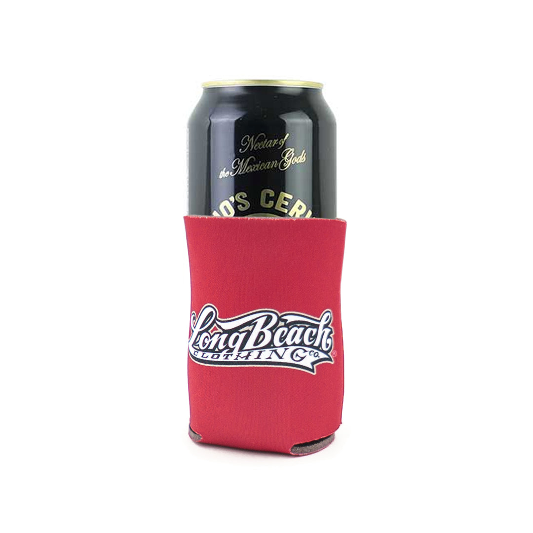 Long Live The Queen Burgundy Can Holder