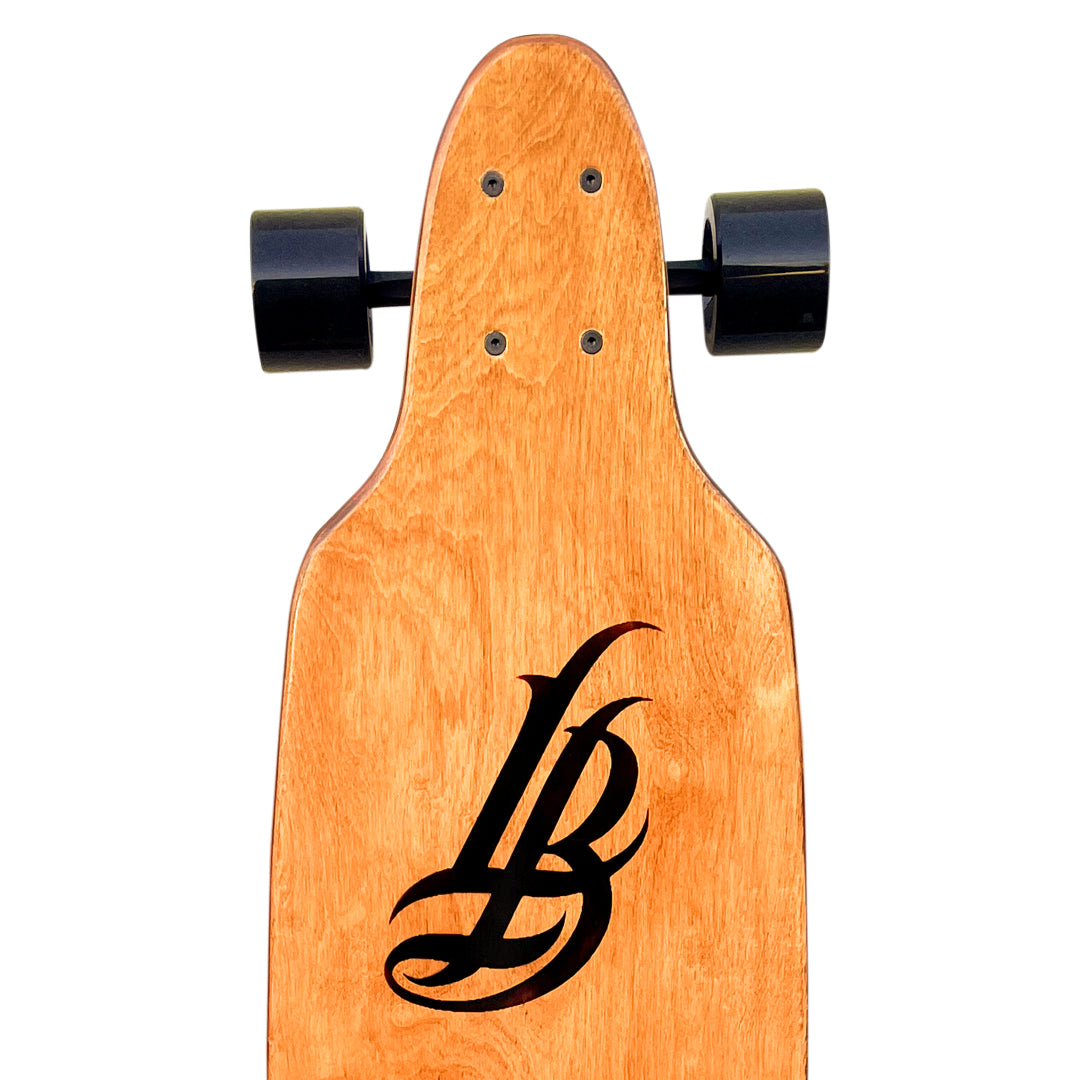Cursive LB Twin Tip Teak Longboard 48"