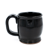 Premium Handcrafted Midnight Black Ceramic Mug