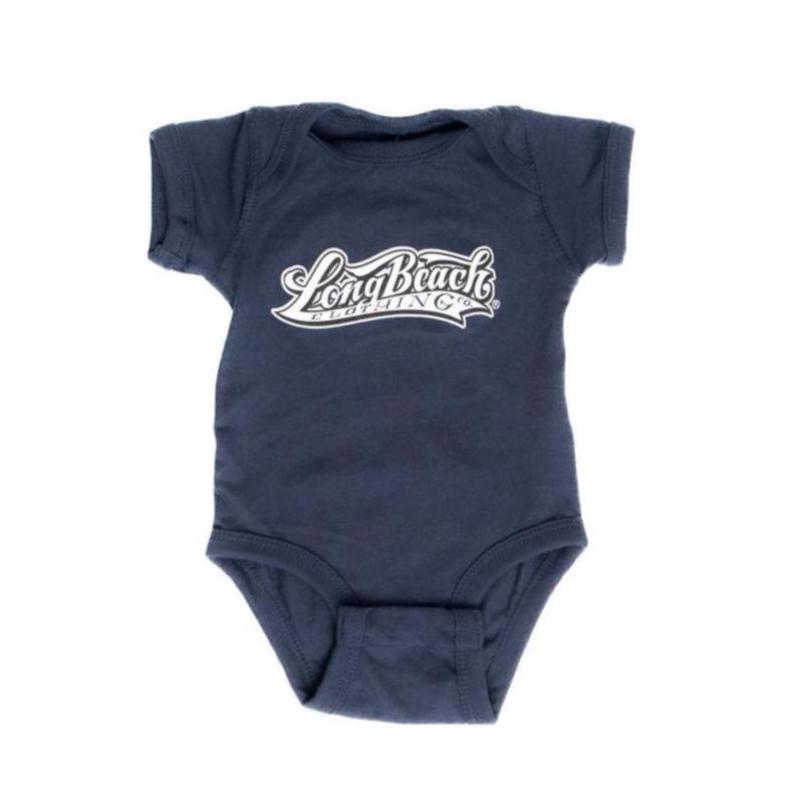 OG Logo Navy Baby Onesie