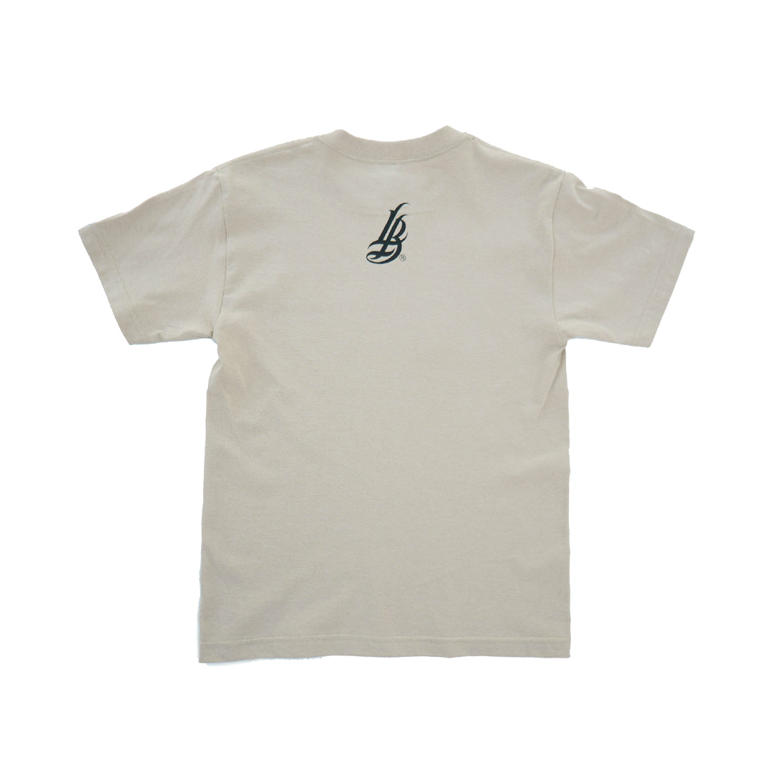 Long Beach Clothing Co. Logo Men's Sand T-Shirt