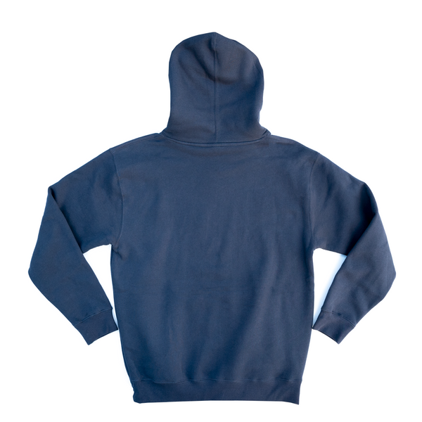 OG Logo Men's Slate Blue Pullover Hoodie – Long Beach Clothing