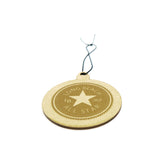 Fiberboard All Star Ornament