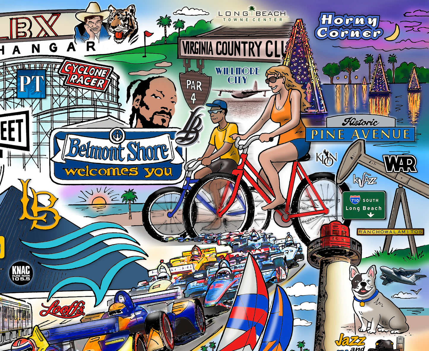 Long Beach Yours to Explore Poster