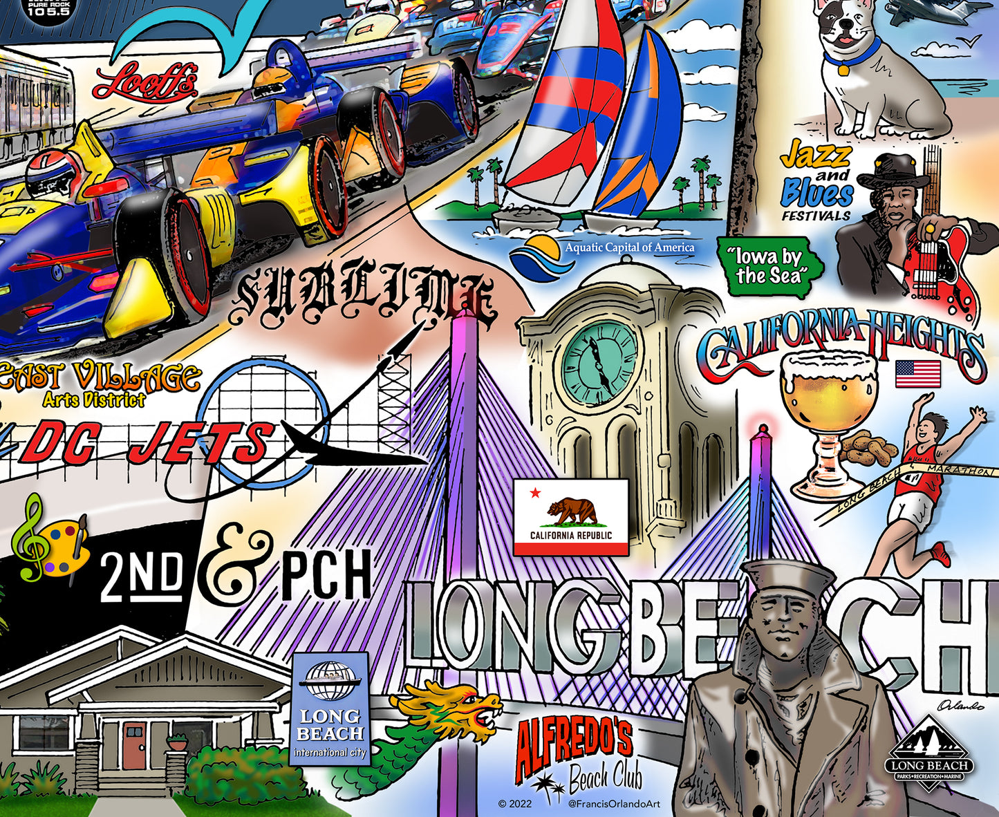 Long Beach Yours to Explore Poster