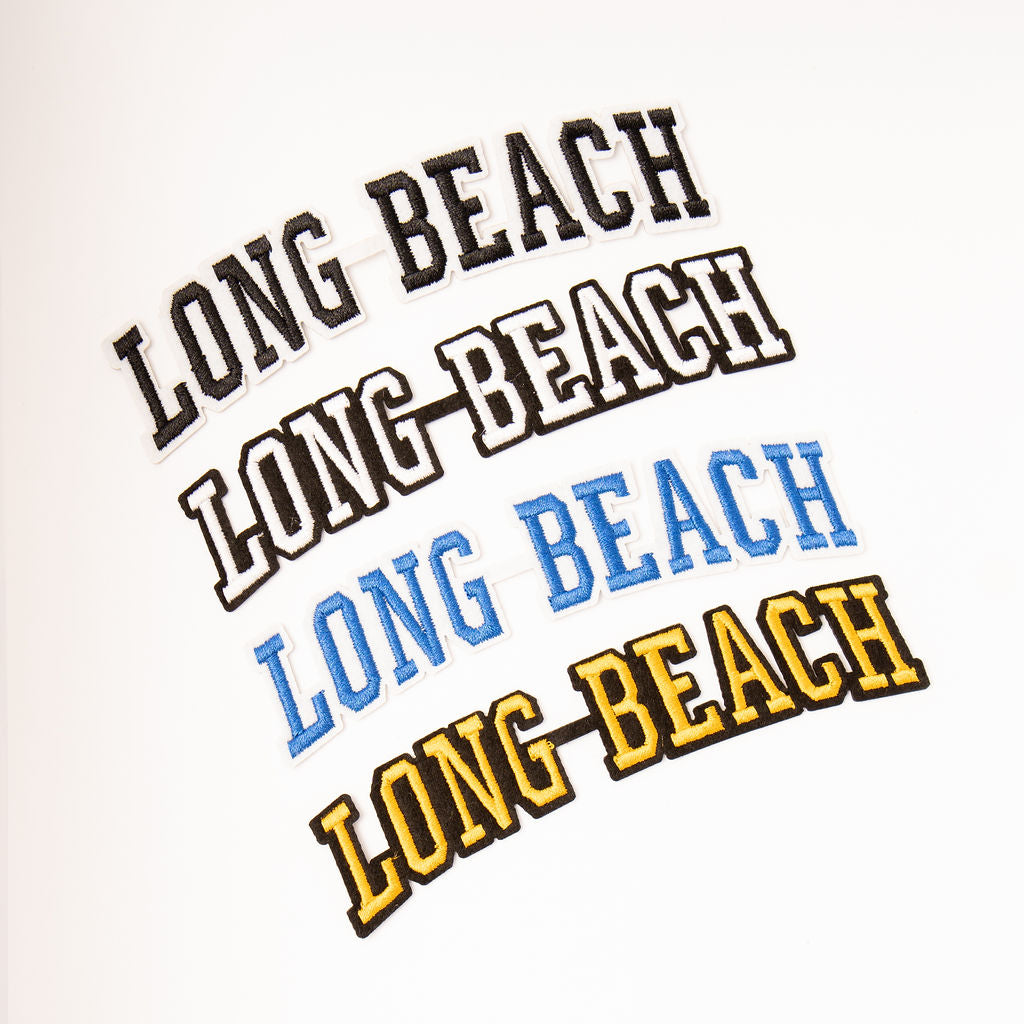 Collegiate Long Beach Gold Patch