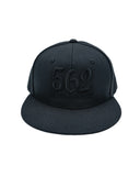 562 Born & Raised All Black Snapback