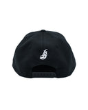 Americana Long Beach Black Snapback