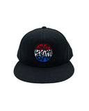 Americana Long Beach Black Snapback