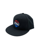 Americana Long Beach Black Snapback