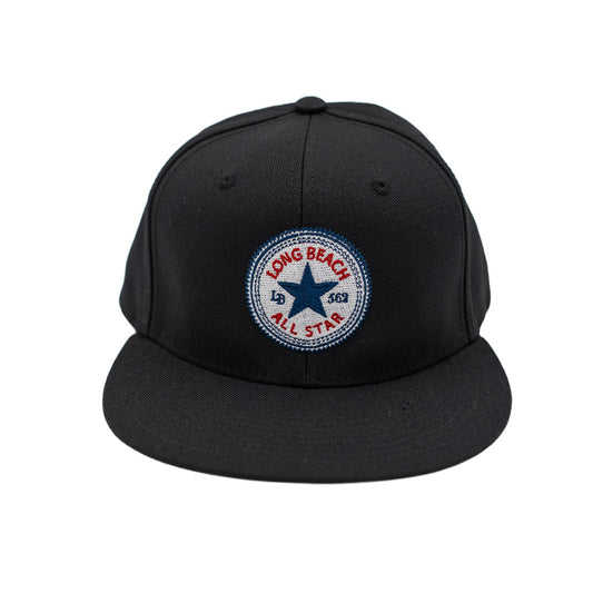All Star Black Snapback