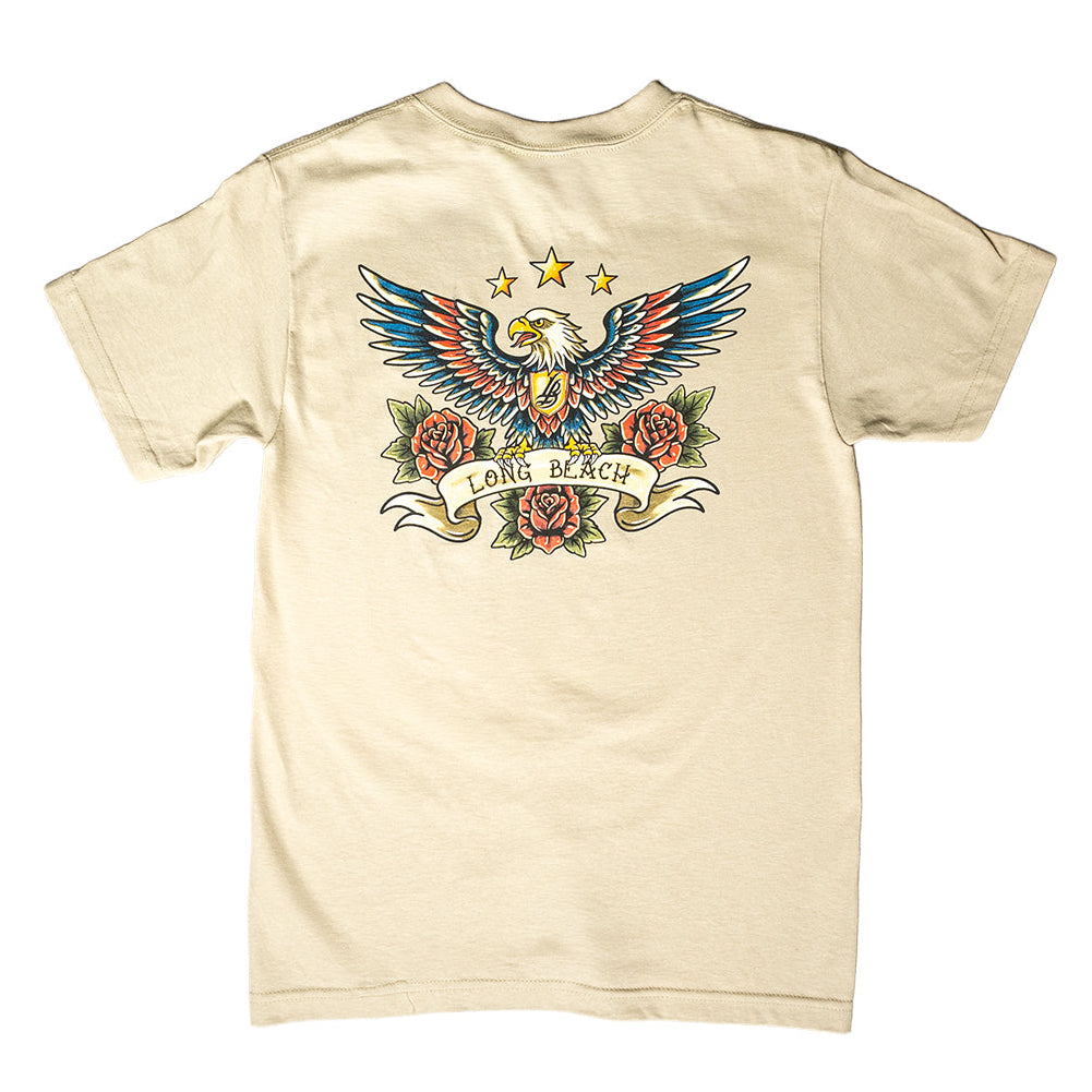 Americana LB Eagle Men's Sand T-Shirt