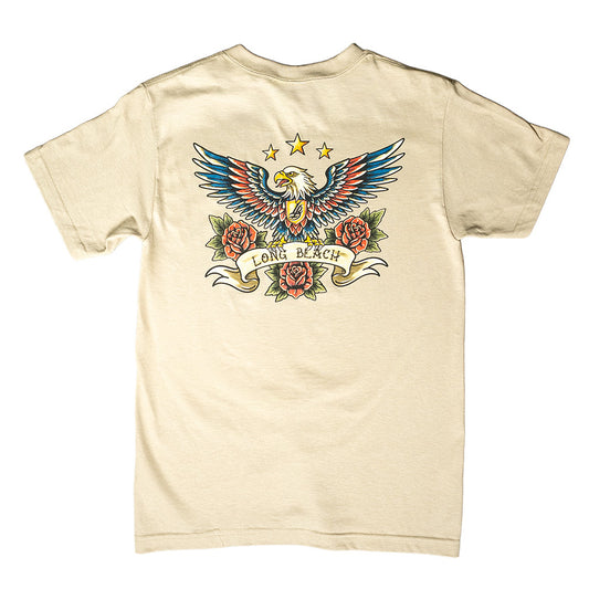 Americana LB Eagle Men's Sand T-Shirt