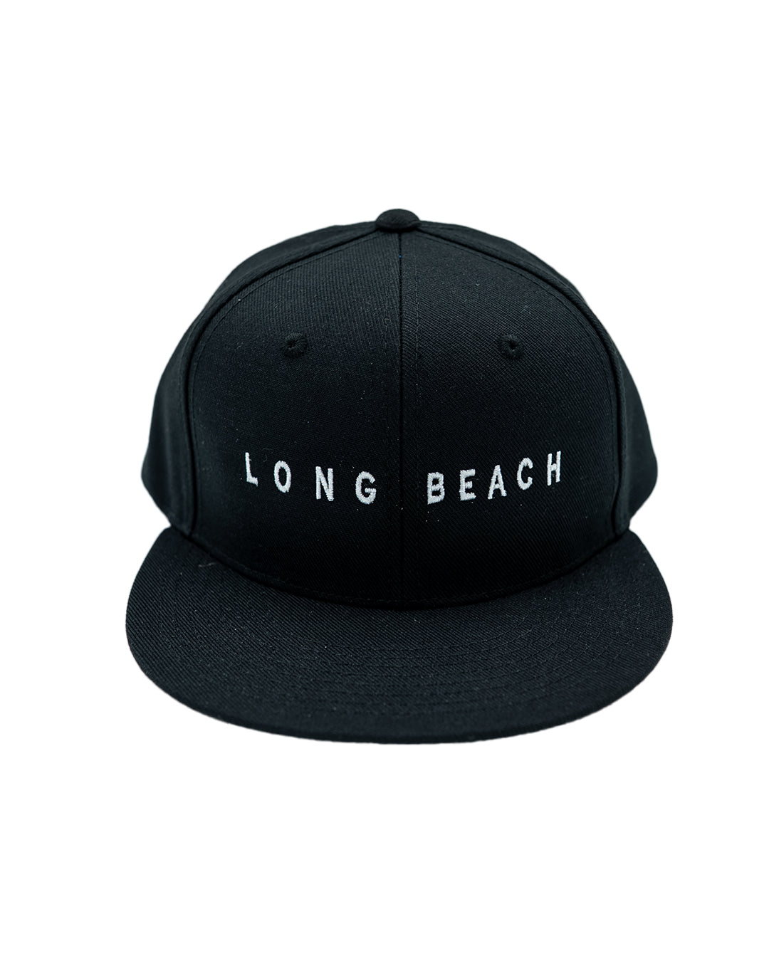 Long Beach Black Snapback