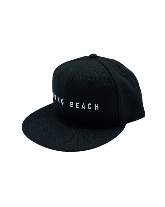 Long Beach Black Snapback