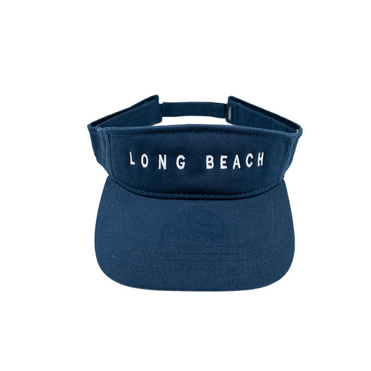 Long Beach Blue Visor