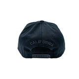 California Republic Black Snapback