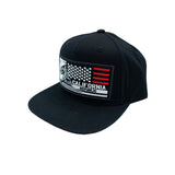 California Republic Black Snapback