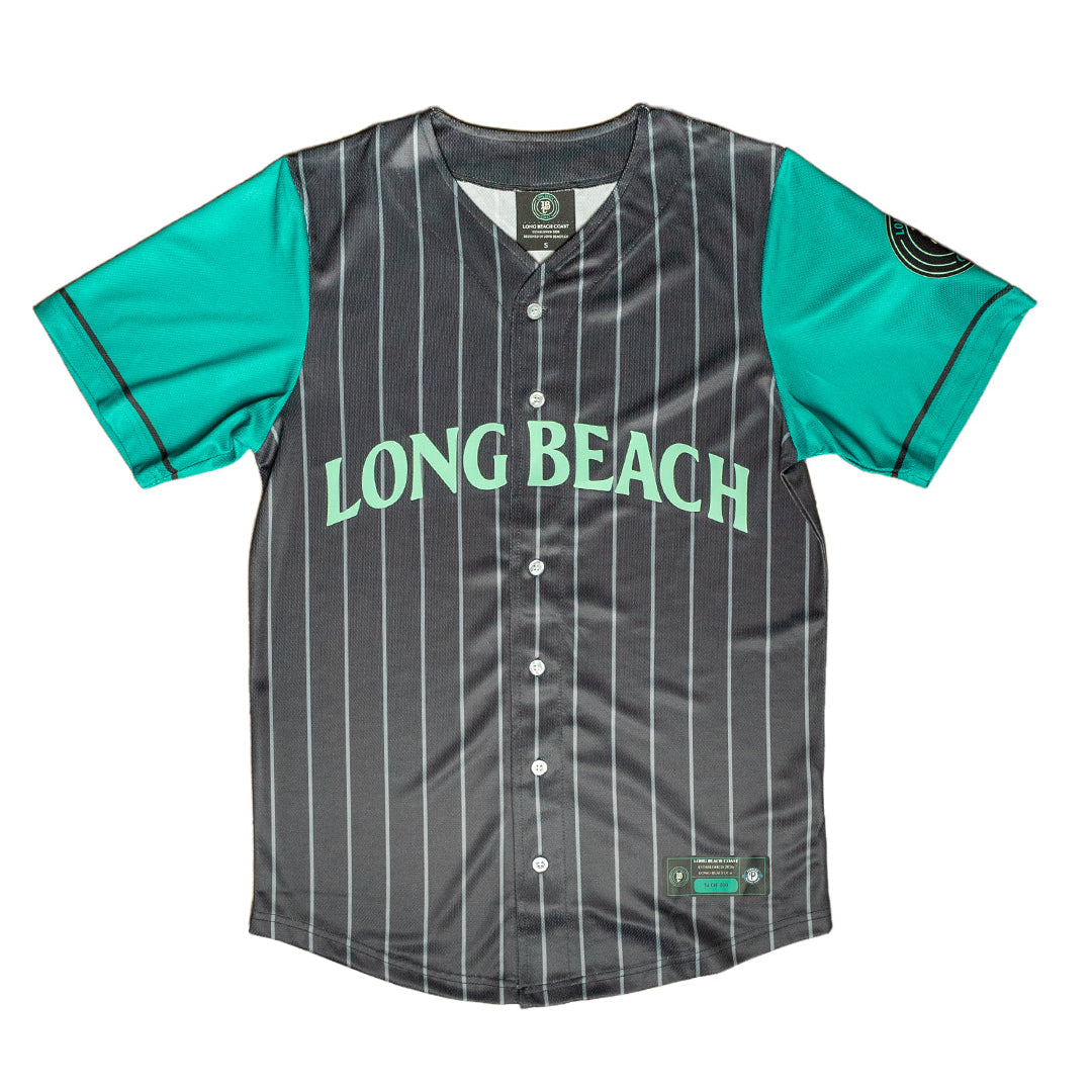 Long Beach Coast Grey Pinstripe Jersey