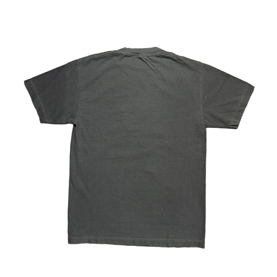 LBC Logo Men's Vintage Black T-Shirt- Long Beach Coast