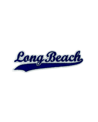 Cursive Long Beach Blue Patch