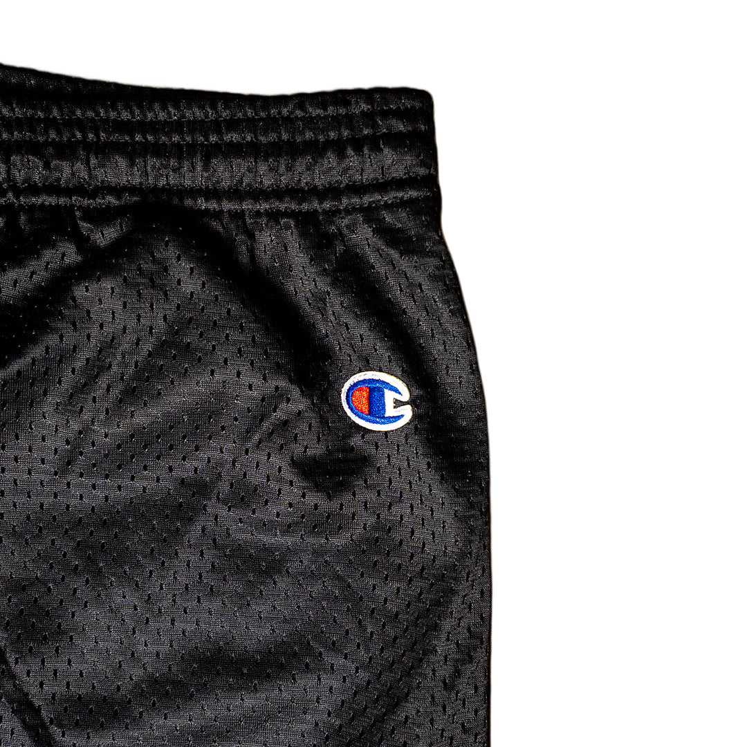 Champion Men's Black Mesh Shorts w/ Pockets