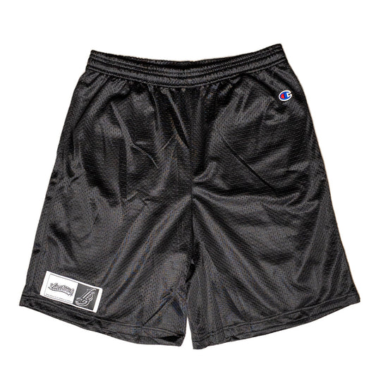 Champion Men's Black Mesh Shorts w/ Pockets
