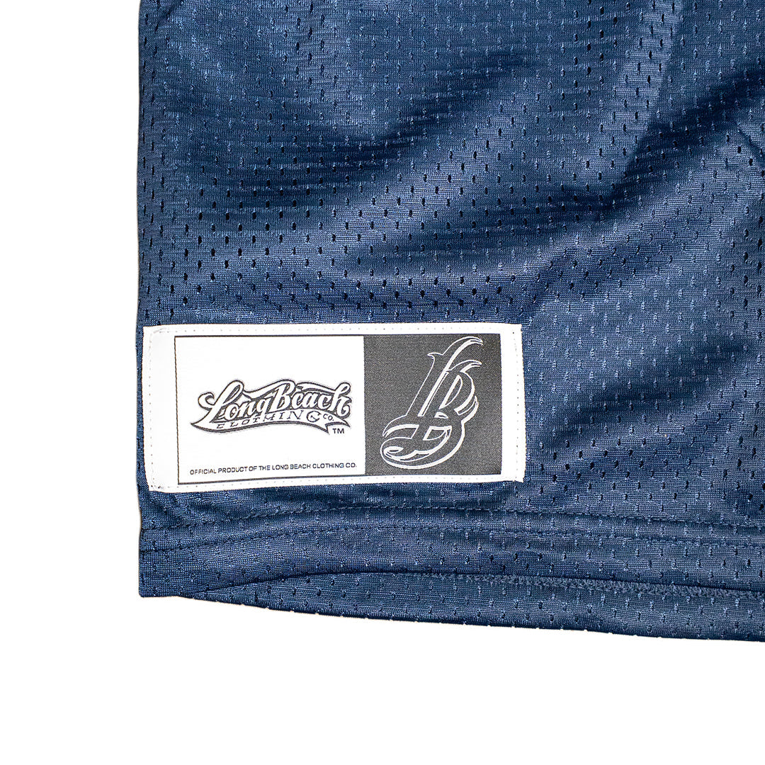 Champion Men's Navy Mesh Shorts w/Pockets