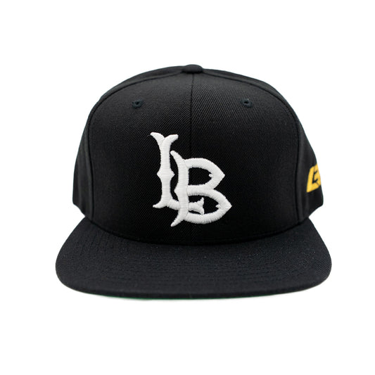 Classic LB Black Snapback- LBC Brand