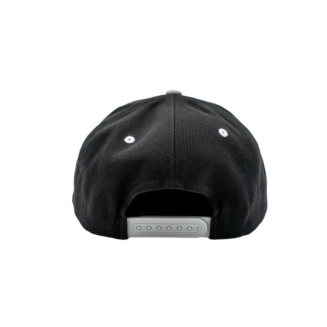 Classic LB Black & Grey Snapback- LBC Brand