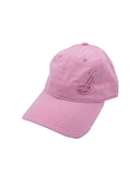 Cursive LB All Pink Youth Unstructured Dad Hat