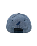 Cursive LB Blue Denim Snapback