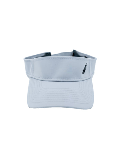 Cursive LB Light Grey Visor