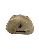 Cursive LB Tan Corduroy Snapback