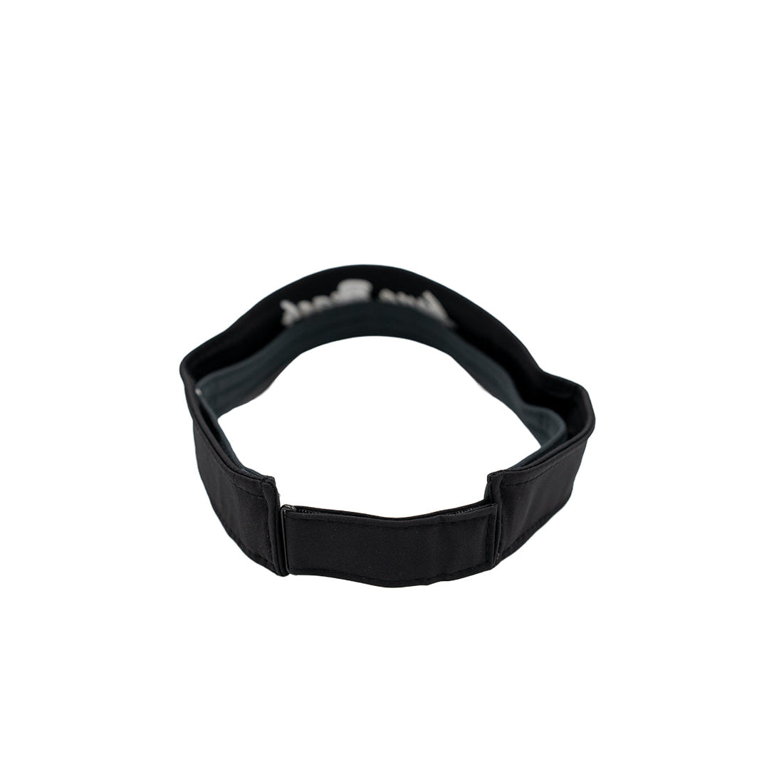 Cursive Long Beach Black Performance Visor