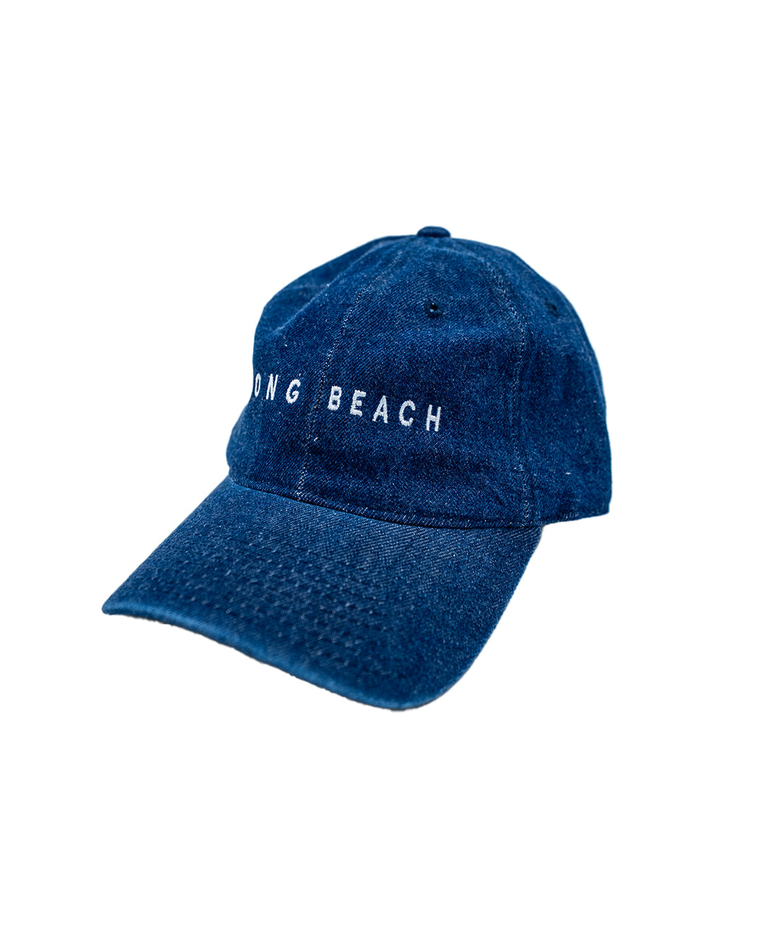 Long Beach Denim Unstructured Dad Hat