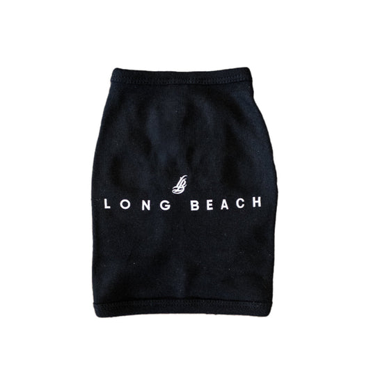 Dog Long Beach Black Tank